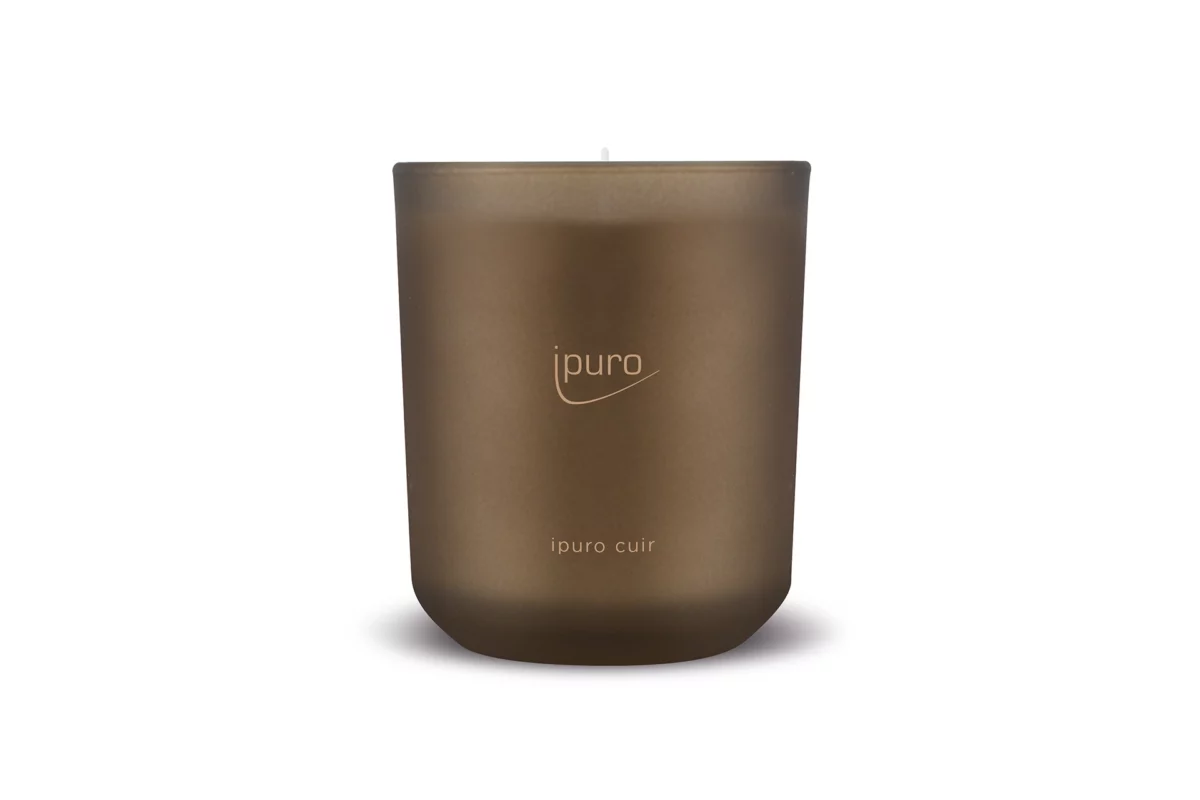 Ipuro_classic_scented candle_cuir_single